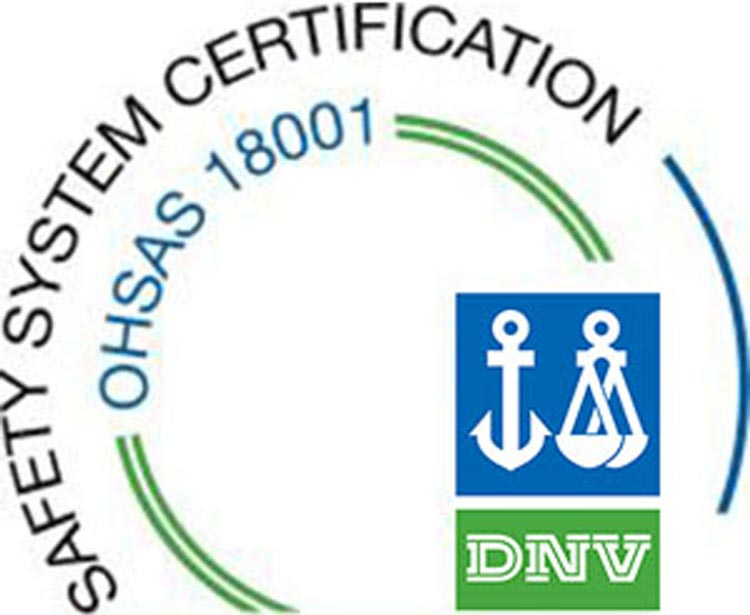 Certifiering Safety System Certification OHSAS 18001