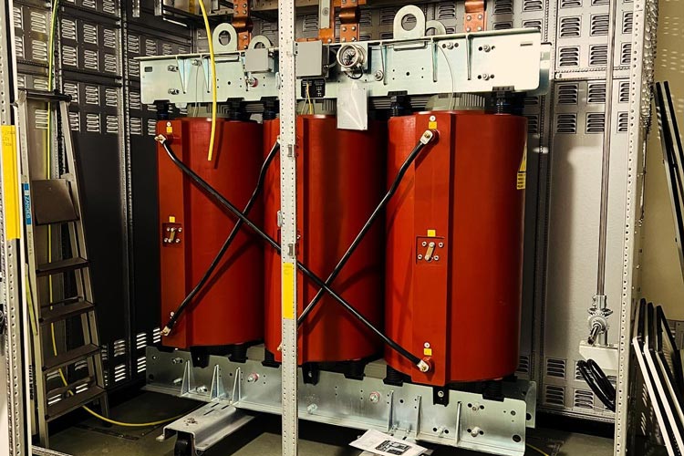3000 kVA krafttransformator installerad på plats