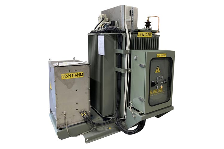 Steglöst reglerbar nollpunktsreaktor / petersénspole