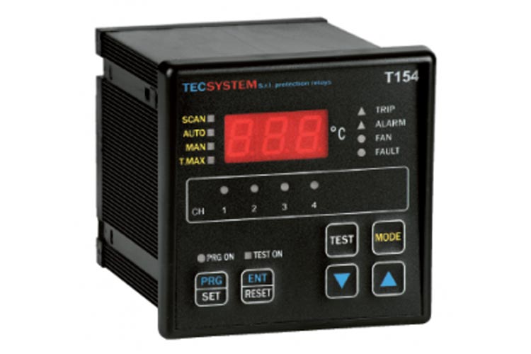 Digital termometer som matas av pt-100 givare
