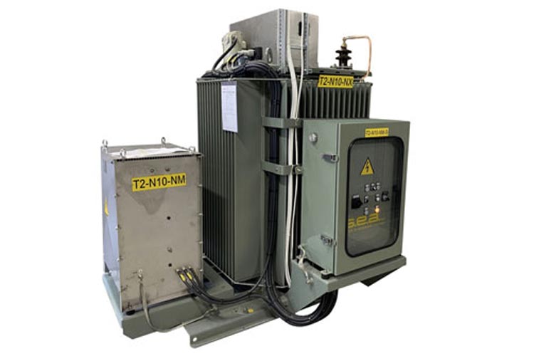 Steglöst reglerbara nollpunktsreaktorer med motordriven dykkärna
